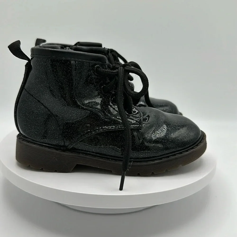 LUCKY TOP Toddler Lace-up Boots, Size 7